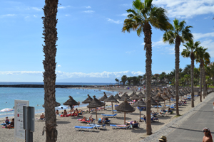 Strandabschnitt vom Strand bei Las Americas